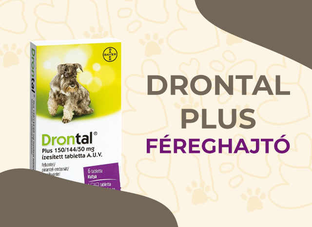 Drontal féreghajtó kutyáknak, Drontal Plus