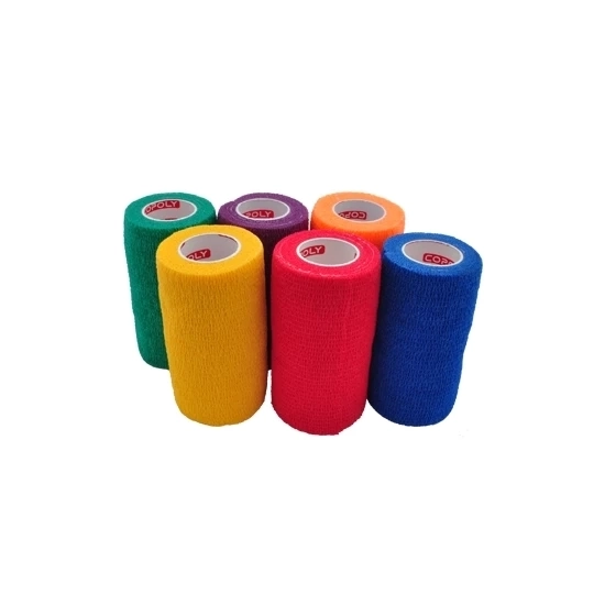 Copoly Öntapadós Rugalmas Pólya 10cm Bright Mix 12db 4,57m